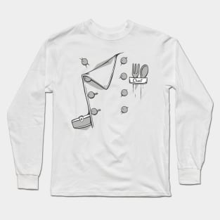 Simple Chef Halloween Costume Long Sleeve T-Shirt